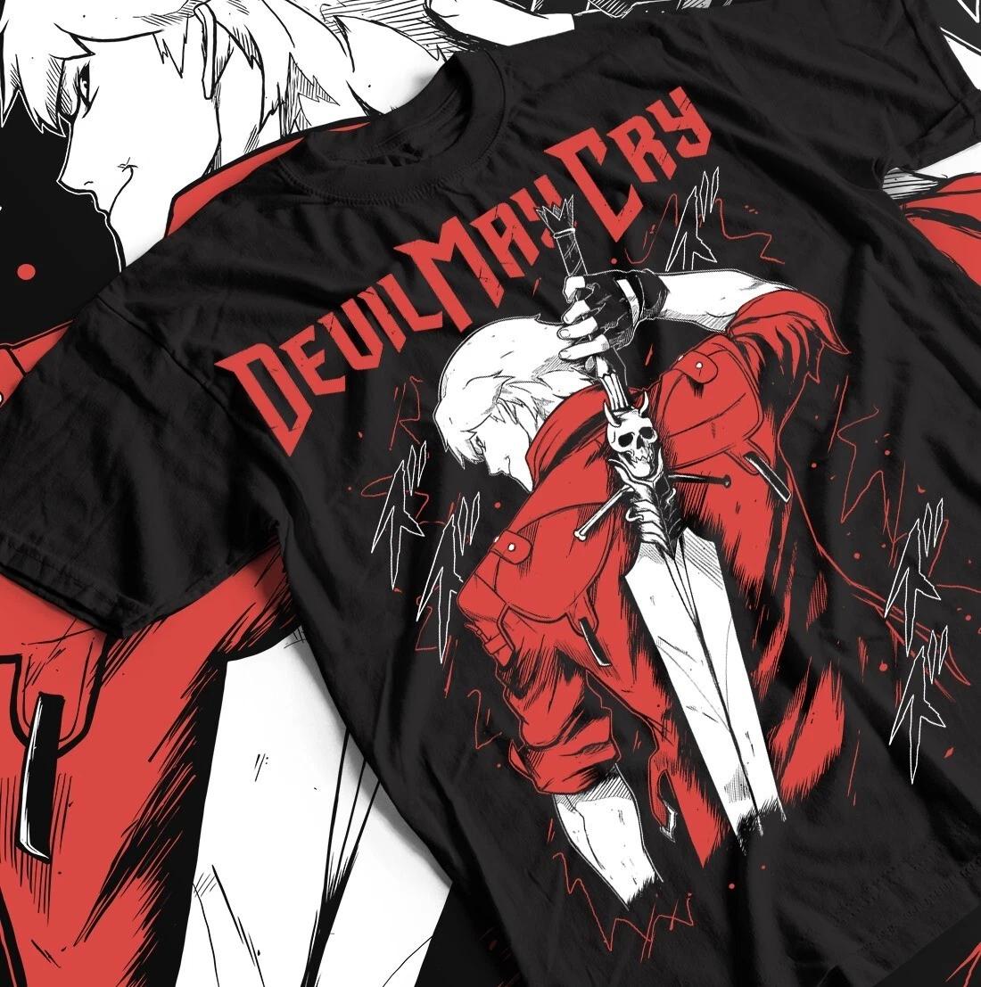 Virgil Devil T-shirt, DMC3 Premium Unisex Tee, Trigger May Cry Shirt, All Sizes 3XL