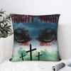 Horror Film Frighteds Nights Pillowcases  Novelty Pillow Case For Sofa Home Decor Square Pillow Cover
