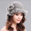 New Mink Fur Hat Women's Winter Mink Fur Women's Winter Hat Thick Versatile Warm Fashion Fur Hat Women's Winter