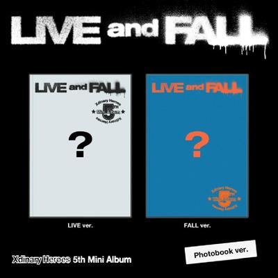 Xdinary Heroes 5° Mini Album LIVE and FALL versione Photobook