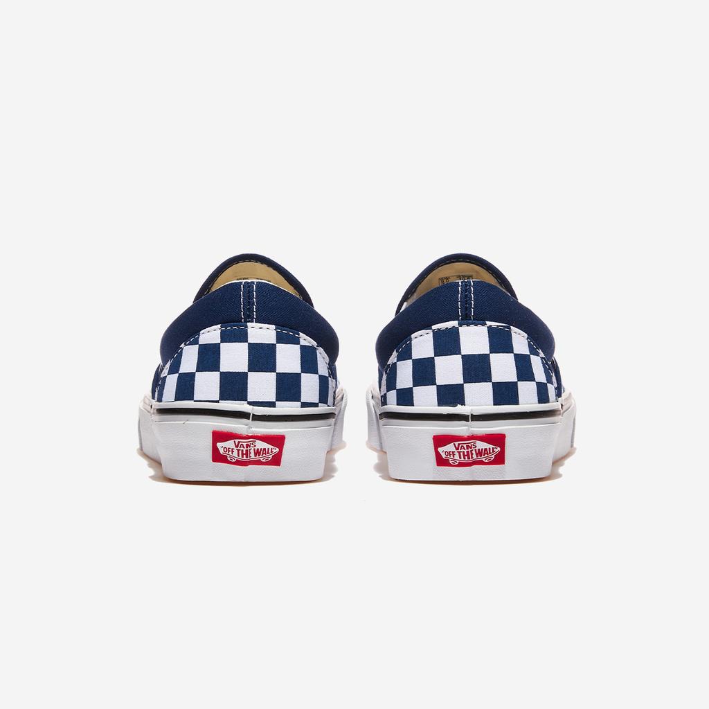 Vans Classic Slip-On - Color Theory Checkerboard Deep Indigo [VN000DAHFOB] [Shipped from Korea] 100% Authentic