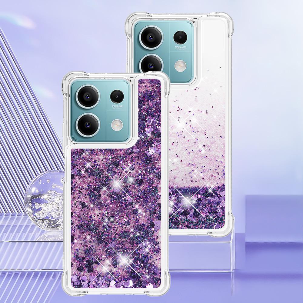 

Блискучий рідкий чохол-квиксенд для телефону Xiaomi 15 T 14T 13T PRO Poco F8 X7 X6 PRO M6 C65 Redmi 15C Note 13 Pro Прозорий протиударний бампер For Redmi 15C