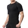 Angel Wings Freedom Print Compression Shirt for Men Sporty Quick Dry Tees Tshirt Tops Gym Workout Running Undershirts Baselayers