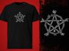 Pentagram T-Shirt (white Print)