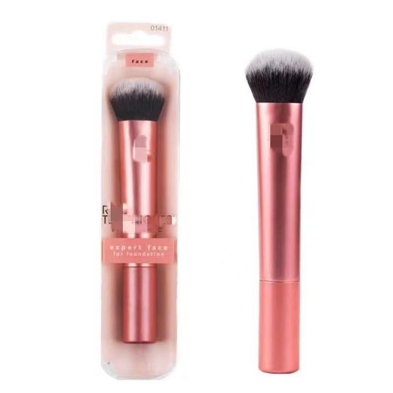 American RT 1407 Tragbares Make-up Pinselset: Rouge-, Foundation- & Highlighter-Pinsel