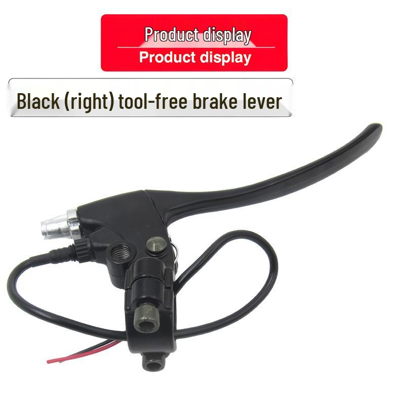 Black Aluminum Electric Bicycle Brake Handle