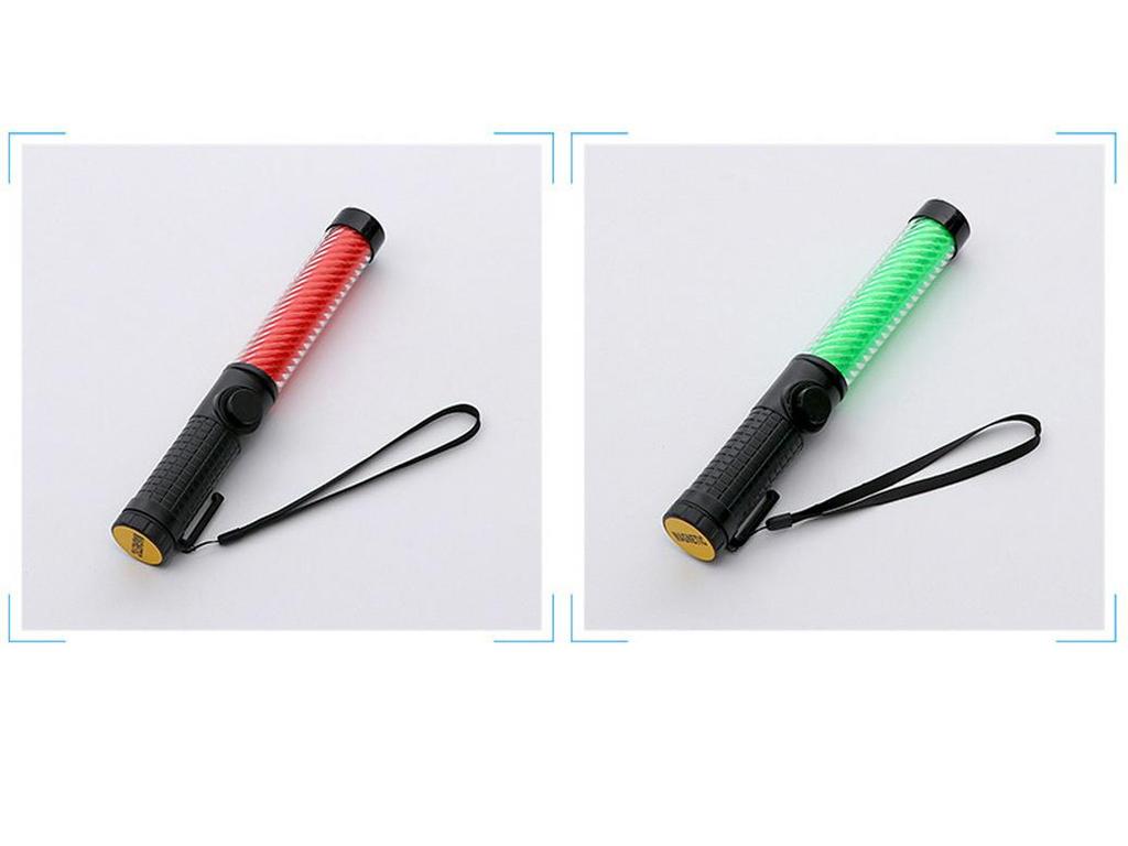 LED Warning Stick and Traffic Baton - 29CM Multifunctional Light Stick for Concerts
