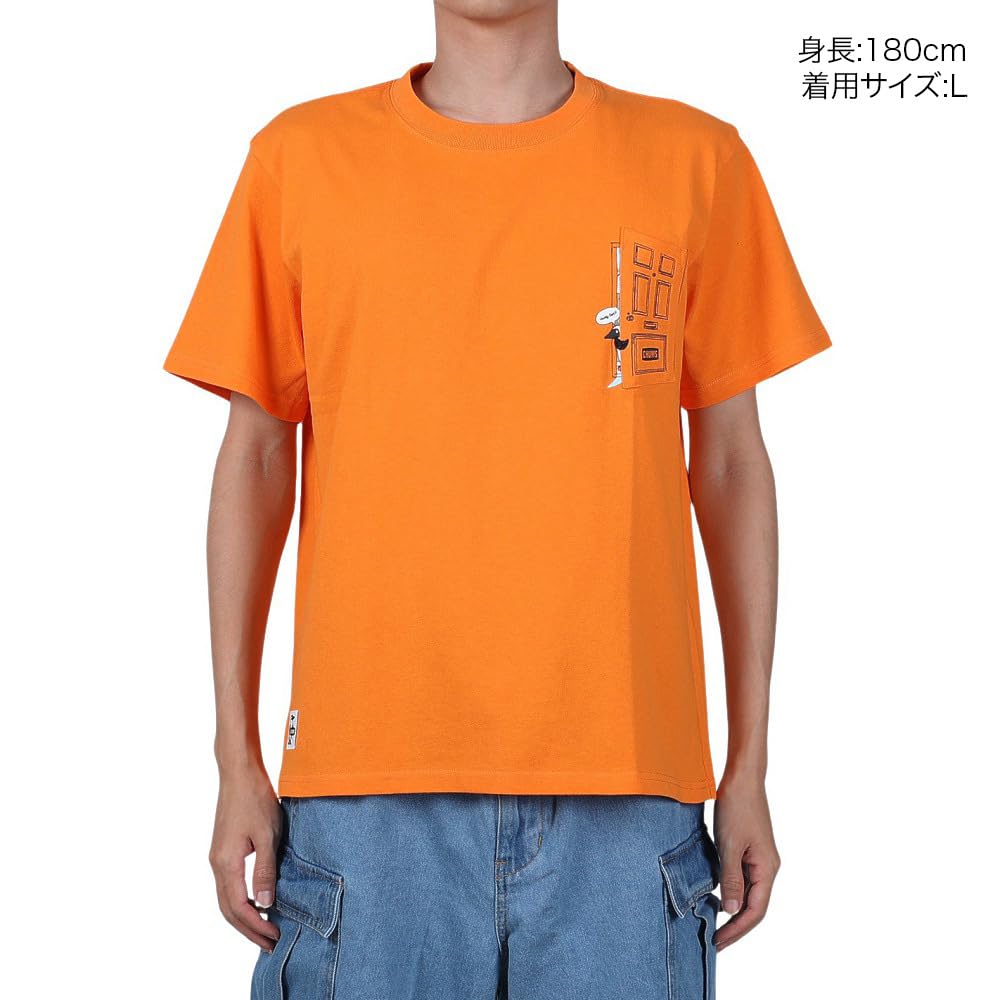 Go Outdoor Pocket Orange [Chums] T-Shirt T-Shirt Men's