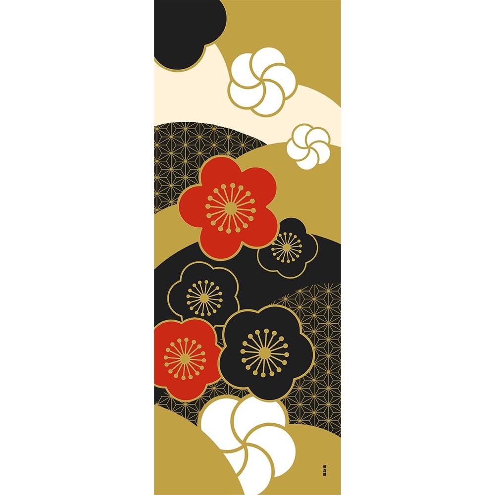 Hamamonyo Illustrated Hand Plum Blossom Towel,