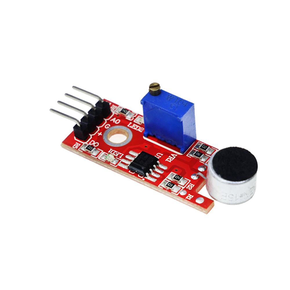 KY-038 KY-037 New 4Pin Voice Sound Detection Sensor Module Microphone Transmitter Smart Robot Car For Arduino DIY Kit KY038