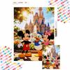 Mickey Mouse Donald Duck Minnie Mouse Diamond Painting Handmade Diy Mosaic Art Painting Kit Home Decoration