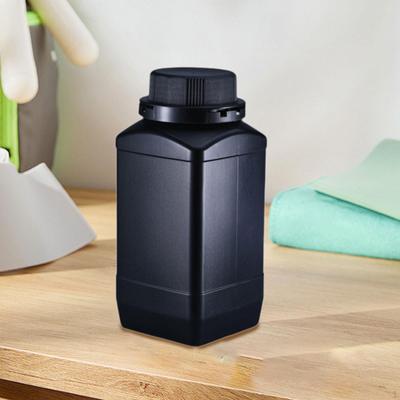 Large Mouth Square Bottle Chemical 1L Low Temperature Resistant with Cap Sample Storage