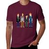 Rick Neil Mike y Vyvyan Pixel Art Camiseta Inspirada en The Young Ones camisetas personalizadas para aficionados al deporte hombre