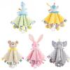 Muslin Baby Comfort Towel Cotton Comforter Blanket Soft Newborn Sleeping Dolls Kids Fashion Sleep Toy Soothe Appease Towel Bibs