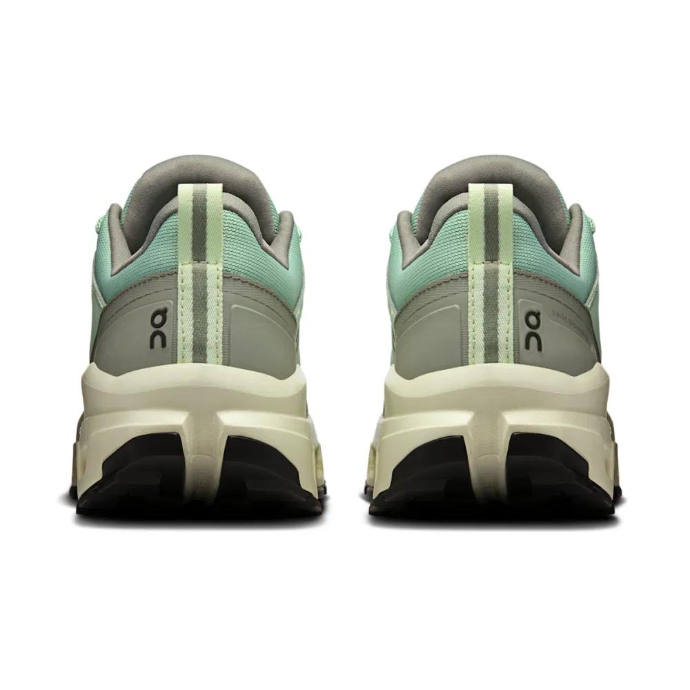 On Cloudrock Low WP Comfortable Durable Slip Resistant Wear Resistant Hiking Shoes Women Hiking Shoes Green 3WF10142078