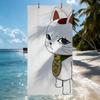 Anime Turbo Granny Cat Towel Quick Drying Beach Towels Are Suitable For Swimming Pools Camping Yoga And The Gym