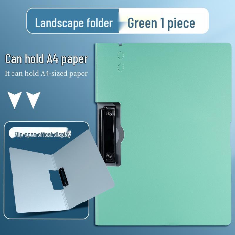 Macaron Color Frosted A4 Document Storage Clipboard with Thick Foam Board