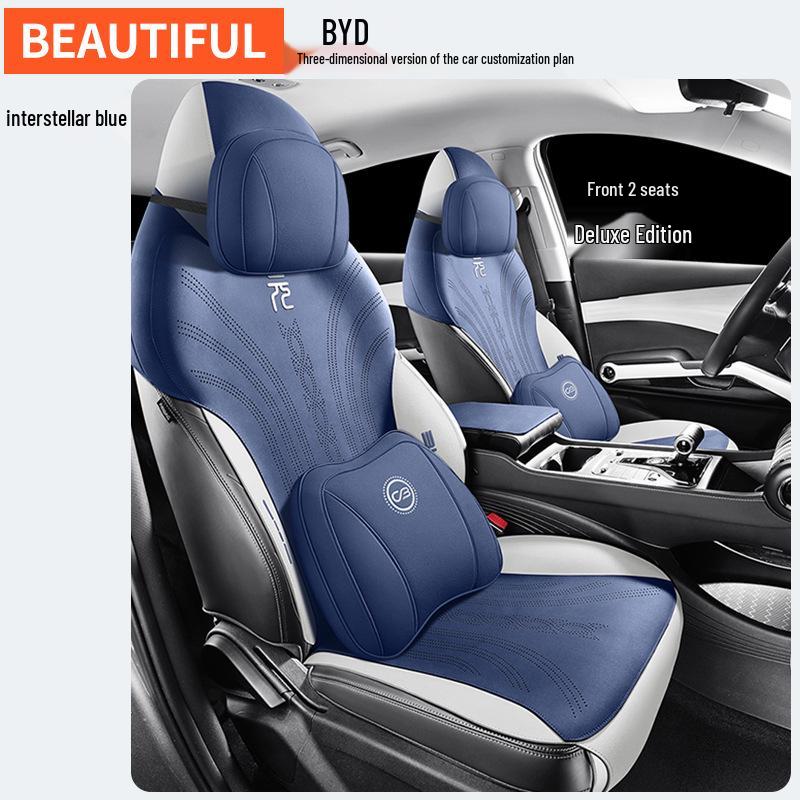 ZFL Sports Leather All-Season Seat Cushion for BYD Yuan PLUS