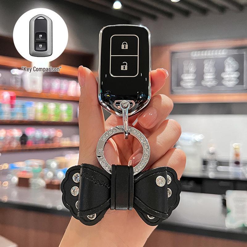 Etui na kluczyk samochodowy Tianfeng do Yaris L/Vios FS - Premium Design dla Mężczyzn i Kobiet