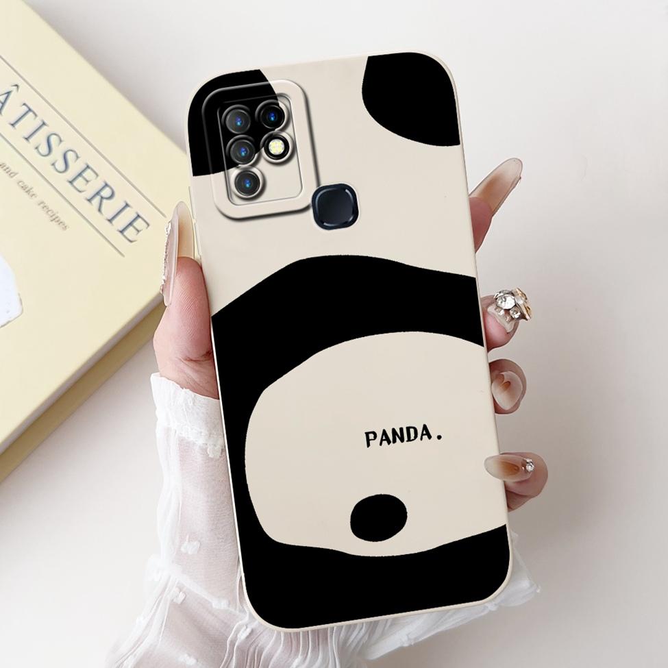 

Cover For Infinix Hot 10 Case Silicone Cute Cartoon Luxury Flowers Cool Bumper For Hot 10 Infinix X682B X682C Phone Case Funda Infinix Hot 10