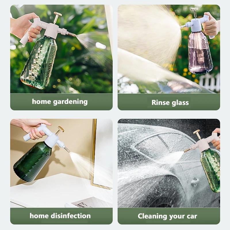 Pressure Watering Can & Spray Bottle: Perfect For Home Gardening & Disinfection - Multi-Use Plant Watering And Mist Sprayer