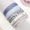 5pcs Set Fashion Women  Headdress Cloth Hair Bands Headband Girls Hairband Hair Hoop Female Hair Accessories Headwear