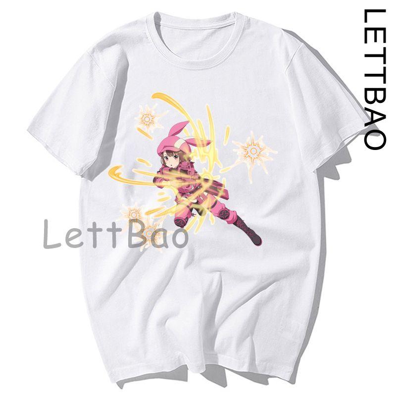 Arrival Sword Art Online T Shirt For Men Japanese Anime T Shirt S 3Xl