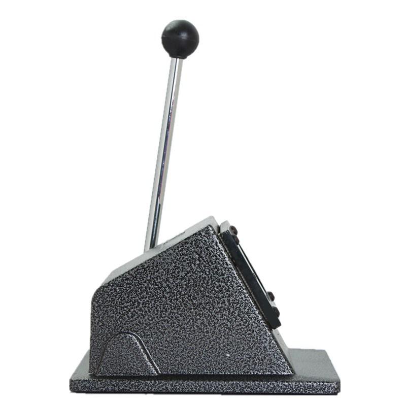 Multi-Size Metal Badge & ID Card Circle Cutter Machine