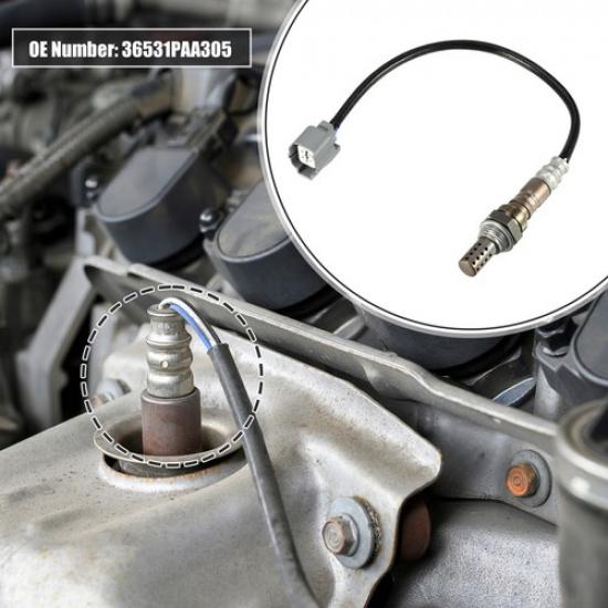 Oxygen Sensor O2 Oxygen Sensor for Honda Accord 1996-1997 No.36531PAA305 Black