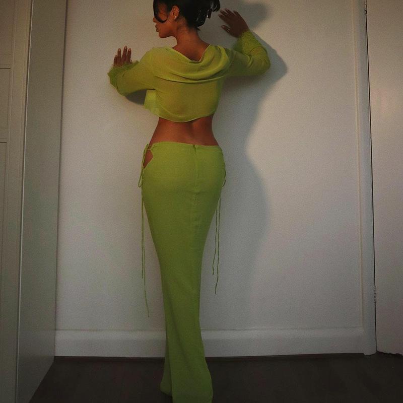 Sady Y2K Dámské soupravy dvoudílných outfitů Dámská 2dílná letní košilka+sukně Dámské teplákové soupravy pro rok 2022