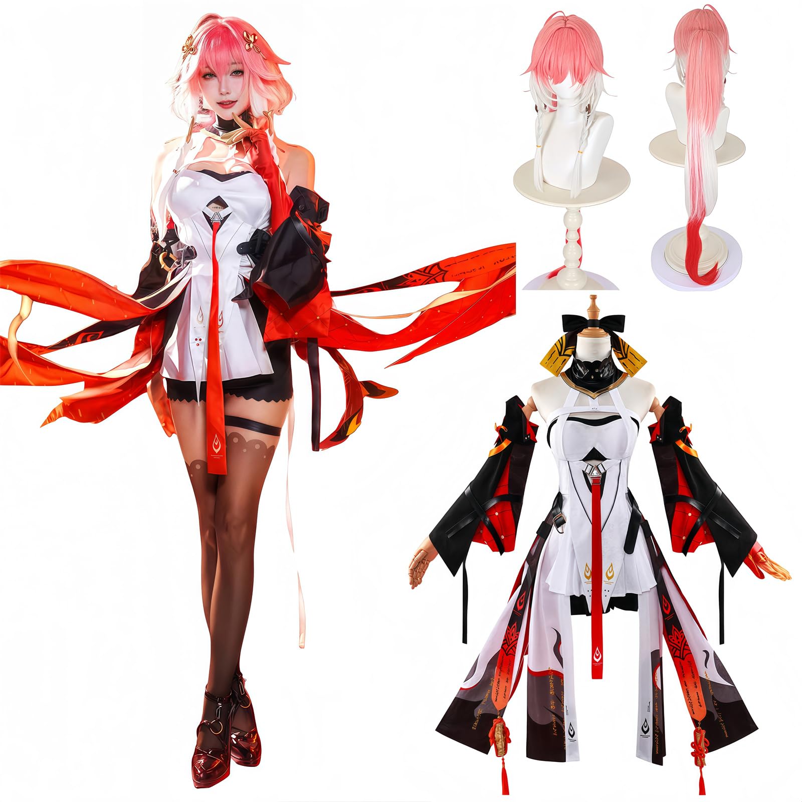 

Костюм для косплея Wuthering Waves Мэйчо [NOKIJP] (Чули, 3XL)