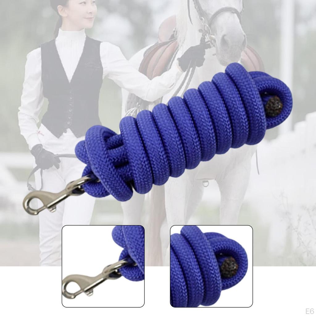 Rope for Horses, Performance Lunge Line with Fastener Walking And Show Horses