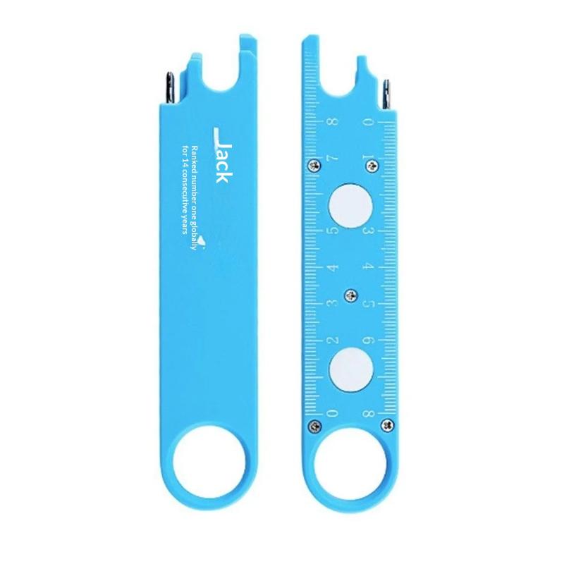 Magnetic Needle Threader AntiPrick Sewing Tool Kit with Magnifying Glass Ruler for Elderly Embroidery Home Craft Use