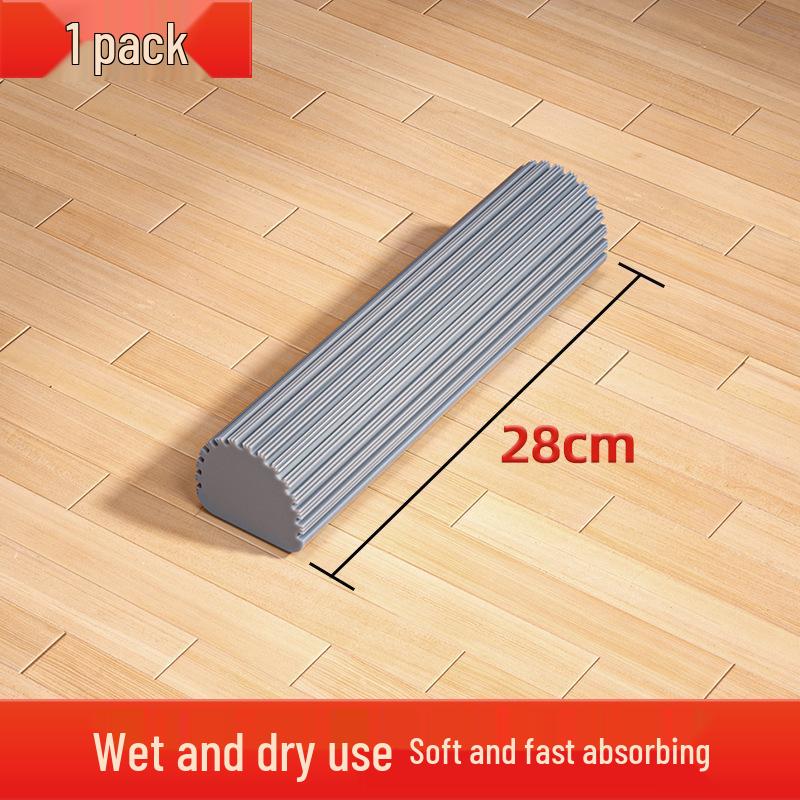 Складная универсальная насадка для швабры из ПВА-губки с узким горлышком