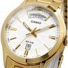 Casio Men S Analog Quartz Watch Gold White Mtp 1381gd 7av