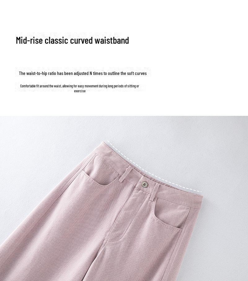 Damskie Proste Jeansy Banana z Wysokim Stanem - Wiosna 2025 Luźne Spodnie Casual z Szerokimi Nogawkami i Zakrzywionym Krojem