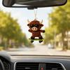DIY Highland Cow Beading Kit Cute 3d Cow Bead Craft Pendant with Colorful Beads