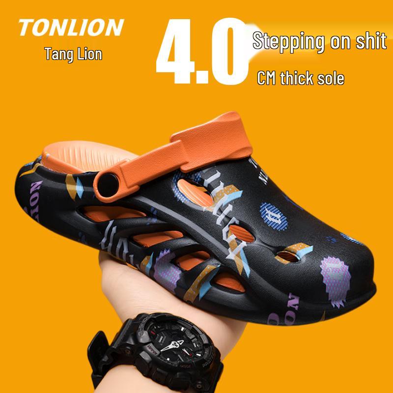 TonLion Men s Cloud Comfort Beach Clogs 40/41