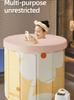 Factory Direct Foldable Bath Tub Thickened Environment-friendly PVC Bath Tub Portable Bathtub for Children and Adults