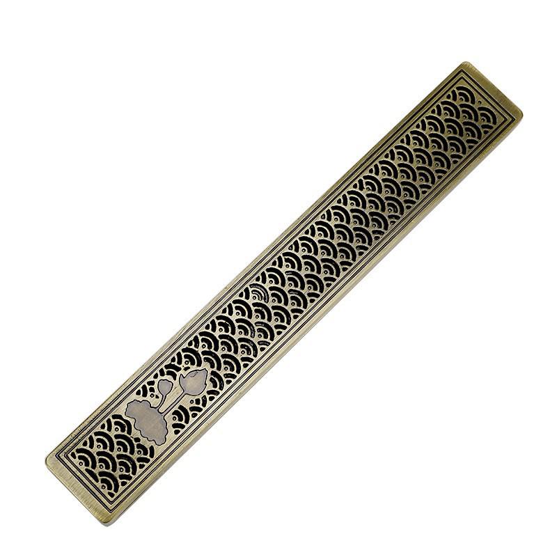 Zinc Alloy Sandalwood Incense Holder: Creative Fireproof Box for Indoor Use