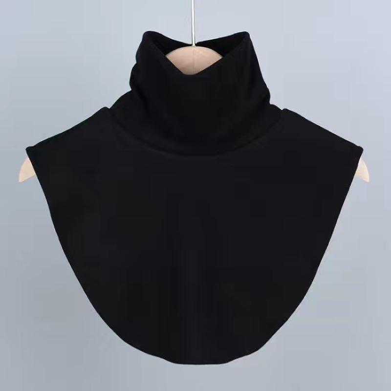 

women s Warm Velvet Turtleneck Fake Collar Korean Style Knitted Neck Warmer Winter Decorative False Collar