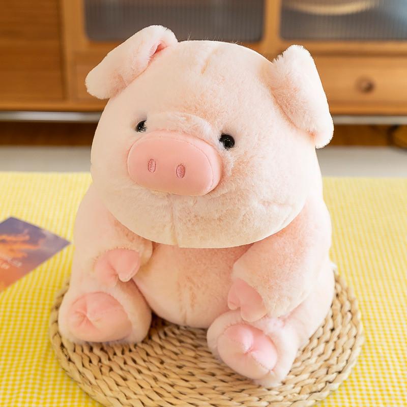 Animal Plump Plush Toys Penguin Pig Stuffed Soothing Doll Childs Birthday Gift