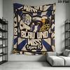 FC Luzern Wall Tapestry Aesthetic Wall Hanging Printed Fabric Blanket Decorative Tapestries for Bedroom Living Room Home Decor
