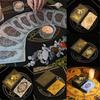 High-quality Pvc Tarot Cards Waterproof, Gold Foil, And Laser Printed For Card Games