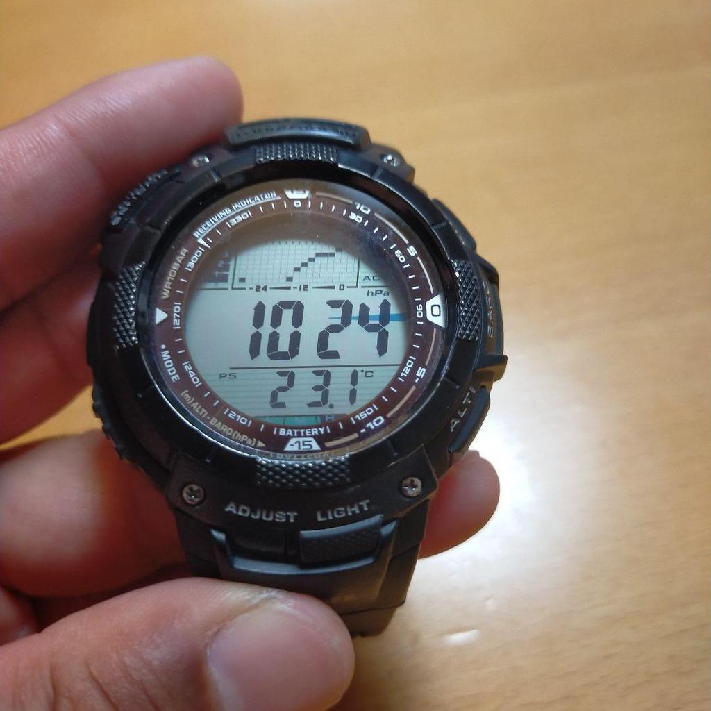 Used CASIO PROTREK PRW-1100J