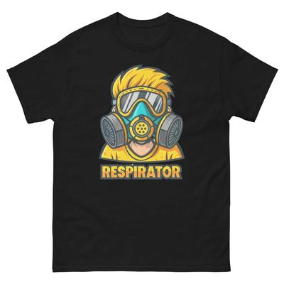 Atemschutzmaske Arbeitsplatz Werkzeug Werkzeuge Bau Arbeits-T-Shirt