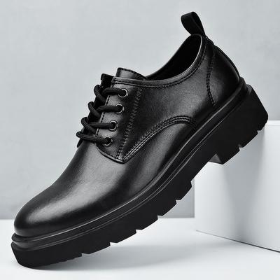 Fashion Handcrafted Mens Oxford Shoes 2025 New Arrival Leather Dress Shoes Classic Business Male Walking Shoes Non-Slip Men Casual Flats