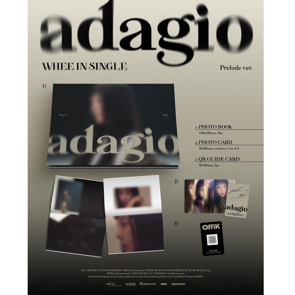 [POB] Whee In (MAMAMOO) [adagio] Single-Album (Präludium / Postludium Version)