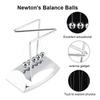 Cradle Balance Steel Ball Physics Science Pendulum Ornament Toy Desk Newton's
