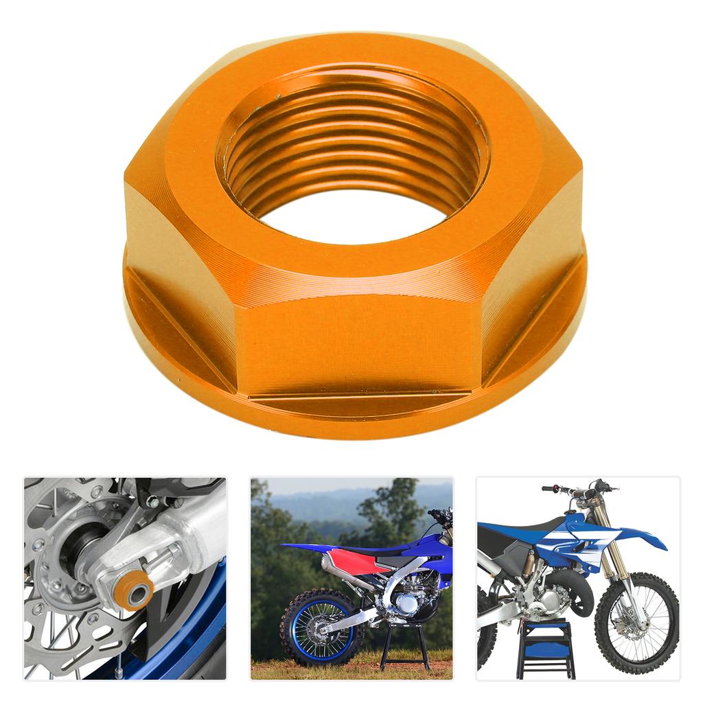 Motorcycle Rear Wheel Axle Nut M20 1.5 Aluminum Replacement for YZ125CelsiusYZ250 1 ‑2021